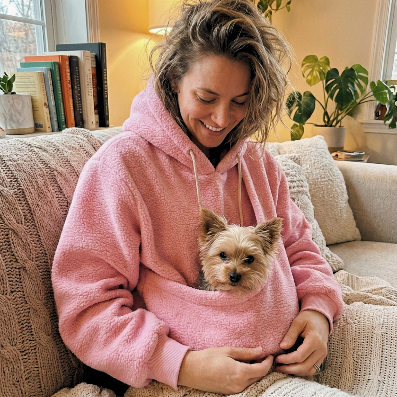 The Snuggle Pouch Hoodie - Pet Carrier